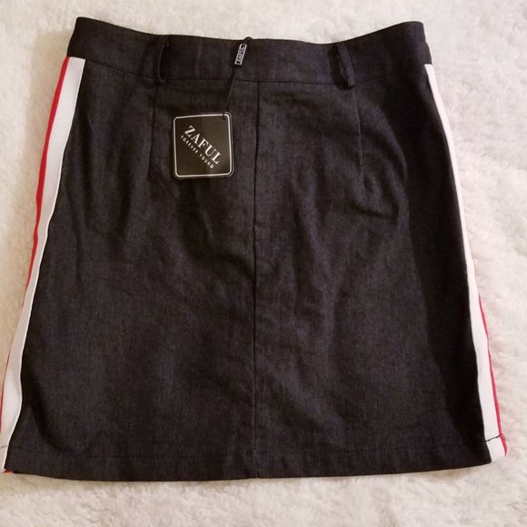 Juniors Black Denim Skirt-Size Sm-From Zaful-New - Picture 3 of 6